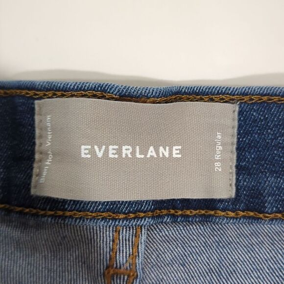 Everlane Womens Jeans 28 Blue High Rise Skinny Jeans Medium Wash 28" Inseam - Picture 5 of 9